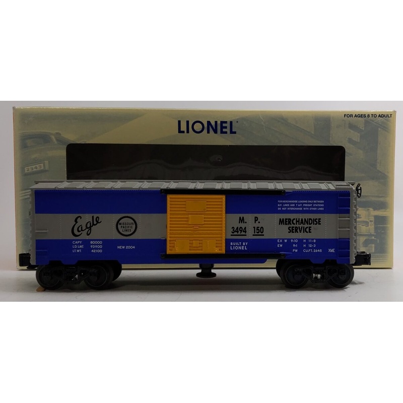 Lionel 6-36786 O Gauge PWC Missouri Pacific Operating Boxcar LN/Box