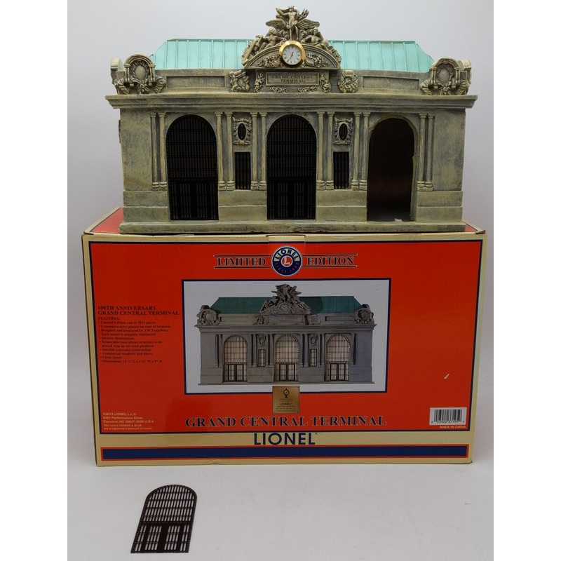 Lionel 6-37195 O Gauge 100th Anniversary Grand Central Terminal EX/Box