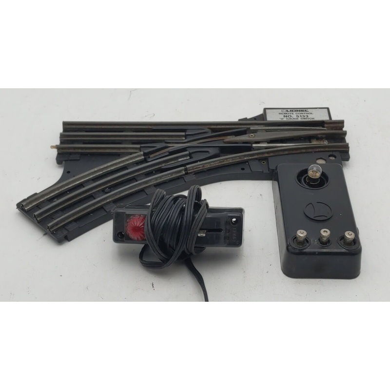 Lionel 6-5133 O Left Hand Remote Control Switch Turnout VG