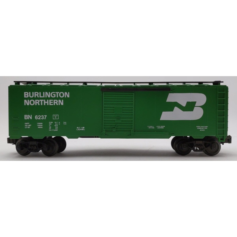 Lionel 6-6237 O Gauge Burlington Northern Standard Box Car EX