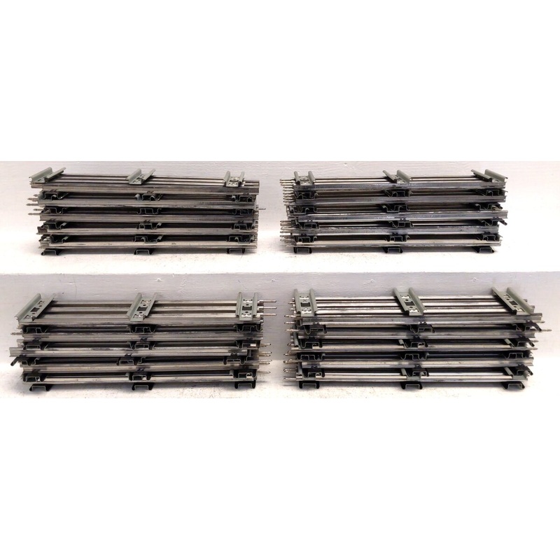 Lionel 6-65500 O Gauge 10 Regular Straight Tracks (40) EX