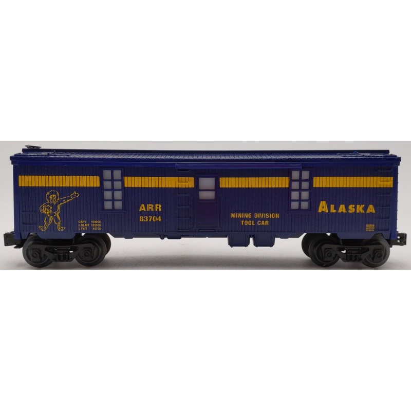 Lionel 6-83704 O Gauge Alaska Railroad Mining Division Tool Car LN