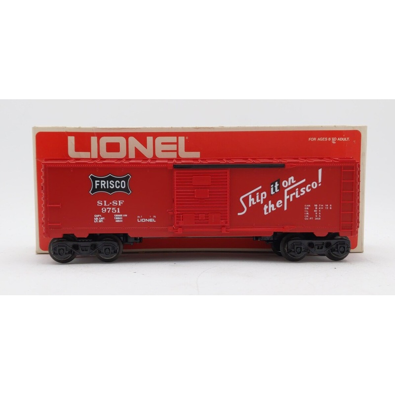Lionel 6-9751 O Gauge Frisco Boxcar VG/Box