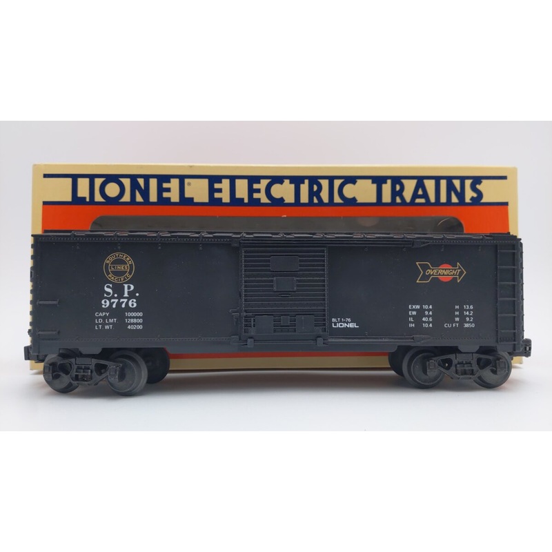 Lionel 6-9776 O Gauge Southern Pacific Overnight Boxcar LN/Box