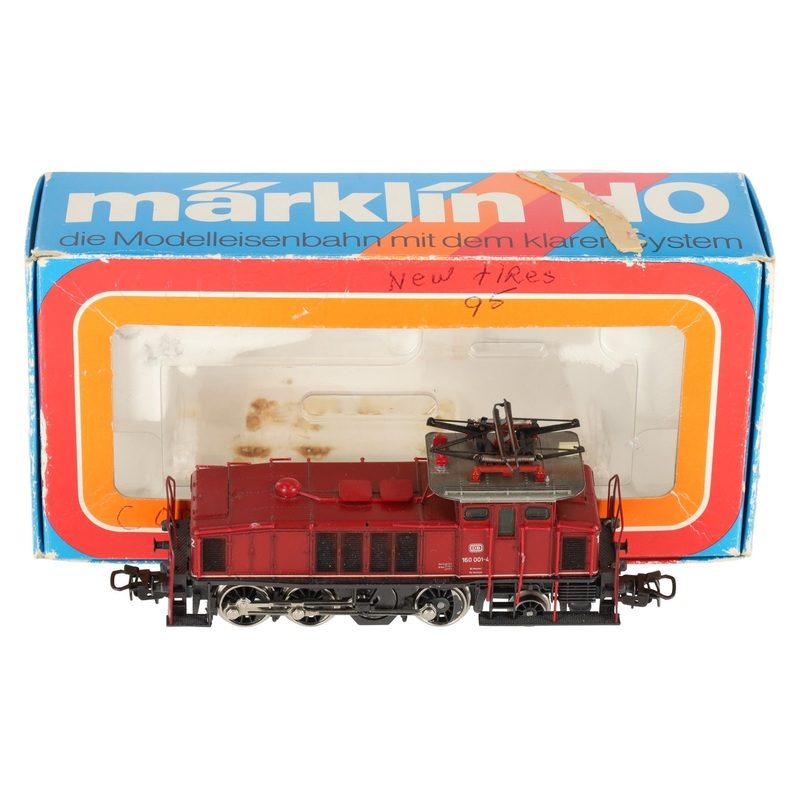 Marklin 3157 HO BR 160 001-4 DB Electric Locomotive EX/Box