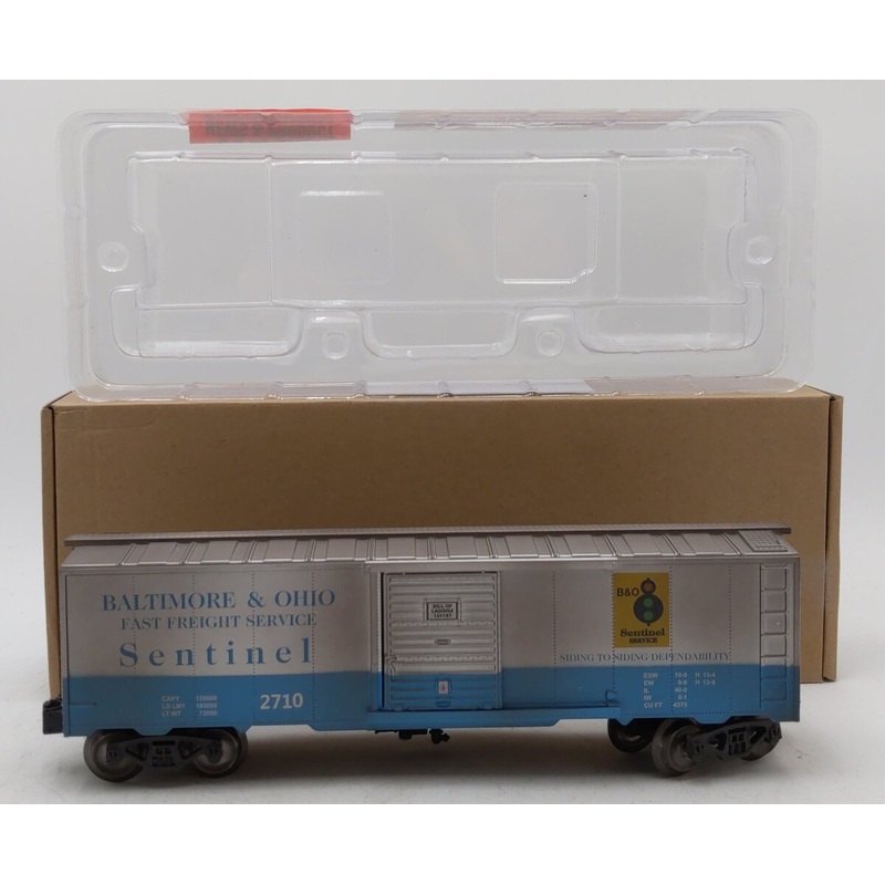 Menards 2379-4414 O Scale Baltimore & Ohio Weathered Boxcar #2710 LN/Box