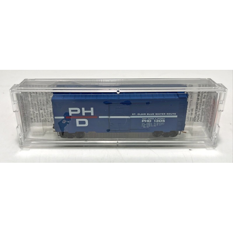 Micro-Trains 02000150 N PH&D 40” Standard Single Door Boxcar #1305 LN/Box