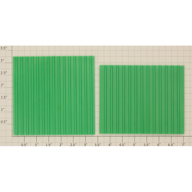American Flyer PA14A700 1 Large & 1 Small Green Plastic Sawmill Roof (Set of 2)
