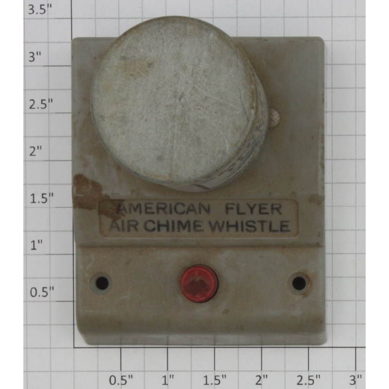 American Flyer XA-1166 S Scale Air Chime Gray Whistle Controller without Wire