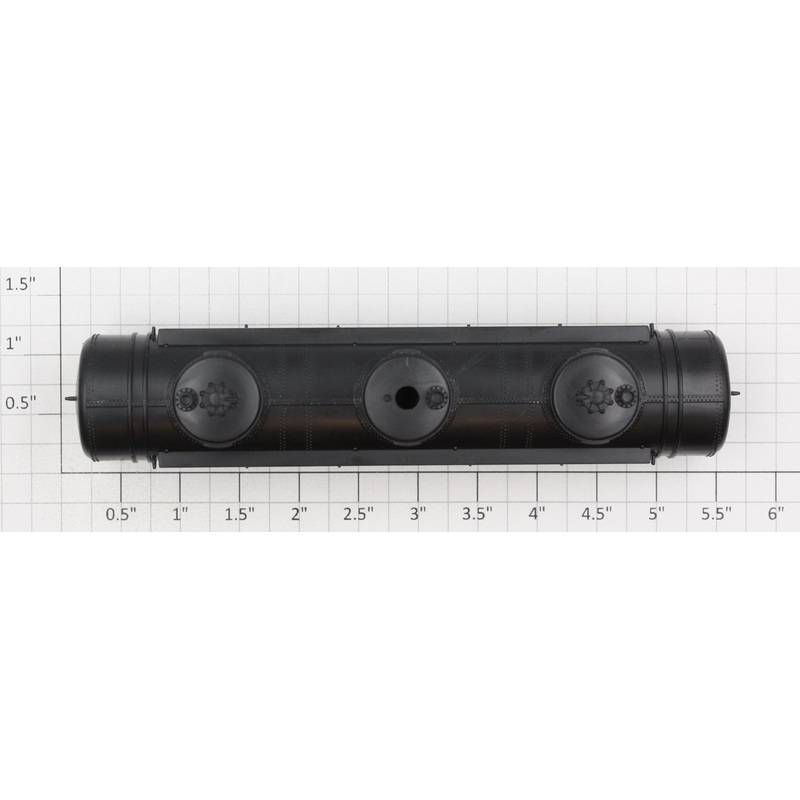 Athearn 14990 HO Black Tank Car Body