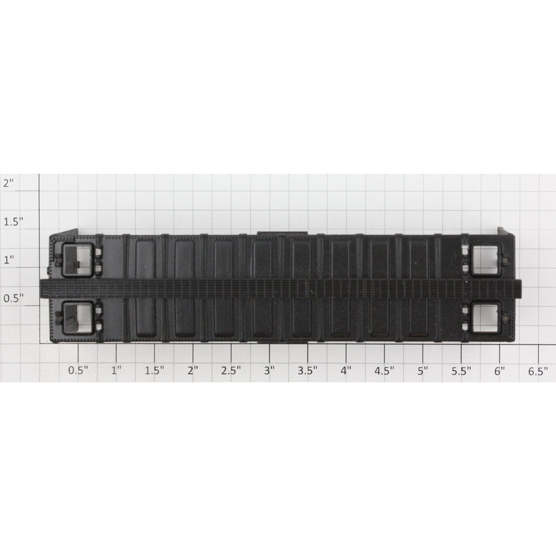 Athearn 15512 HO Black Reefer Car Shell