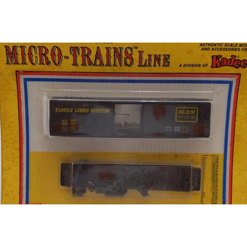 MicroTrains 25209 N Scale Family Lines System Rib-Side Boxcar # 51427 Kit