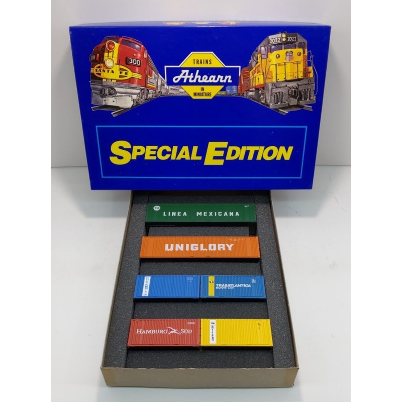 Athearn 2311 HO Containers of the World Containers (Set of 6) NIB