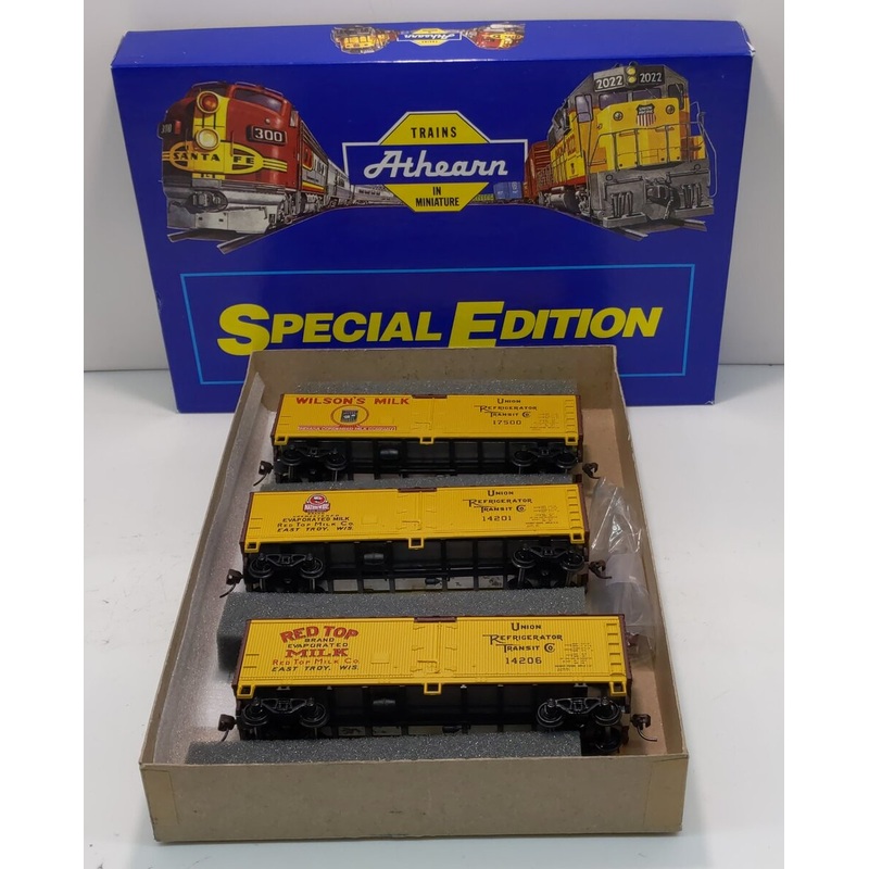 Athearn 2329 HO 40′ Wood Side Milk Reefers (Pack of 3) MT/Box