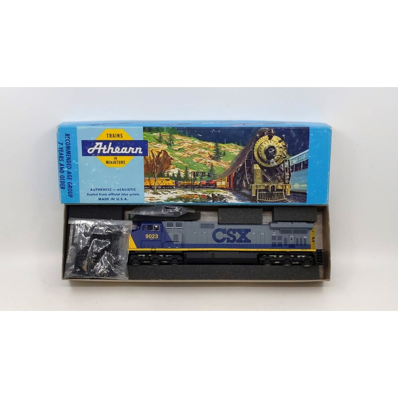 Athearn 4919 HO Scale CSX C44-9W Powered Diesel Locomotive #9023 NIB