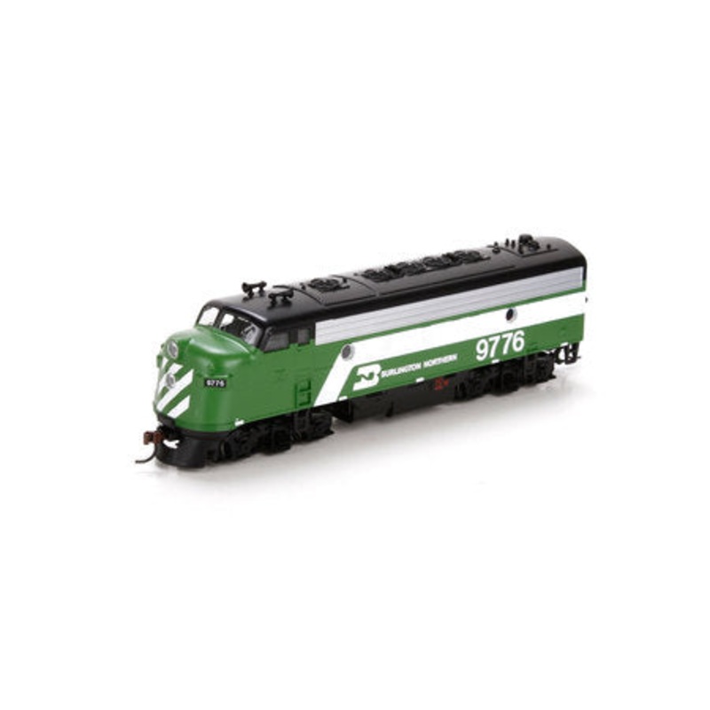 Athearn 76102 HO Burlington Northern F7A Diesel Locomotive #9776 MT/Box