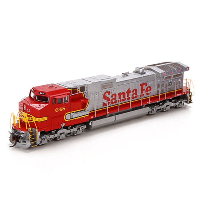 Athearn 77980 HO Santa Fe RTR Dash 9-44CW Locomotive #648 MT/Box