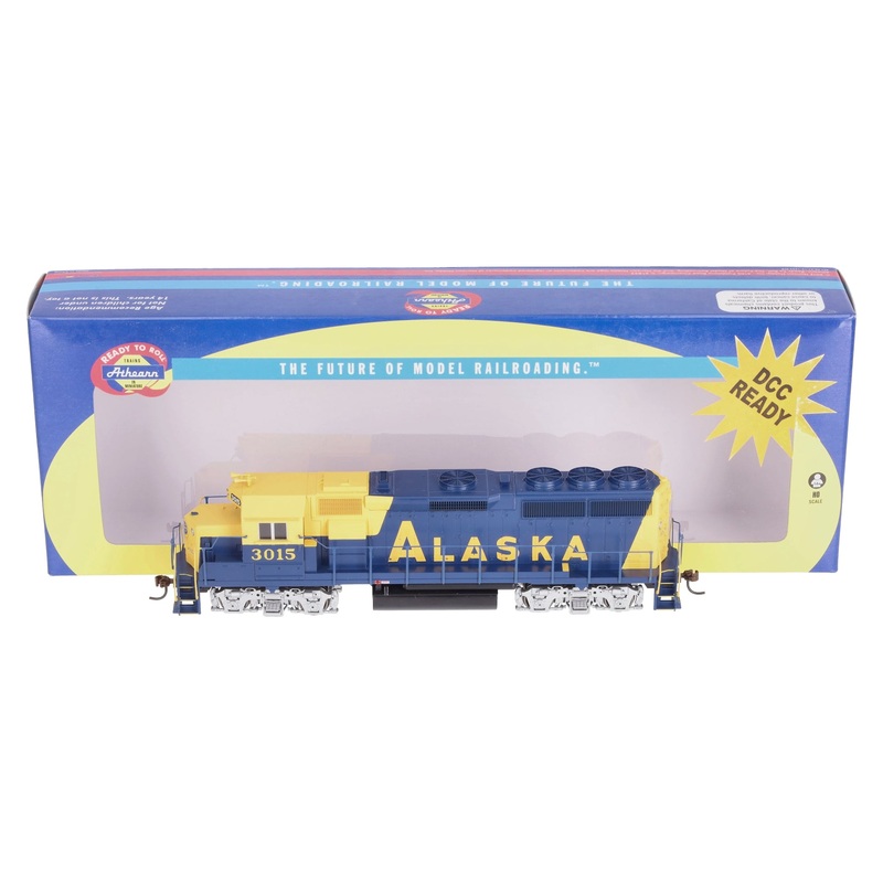 Athearn 89773 HO Alaska Railroad GP40-2 Locomotive #3015 NIB
