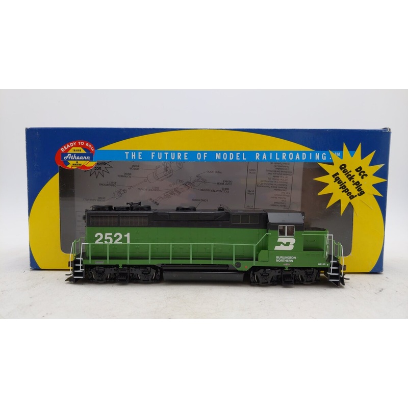 Athearn 94204 HO Scale Burlington Northern Diesel Locomotive #2521 EX/Box