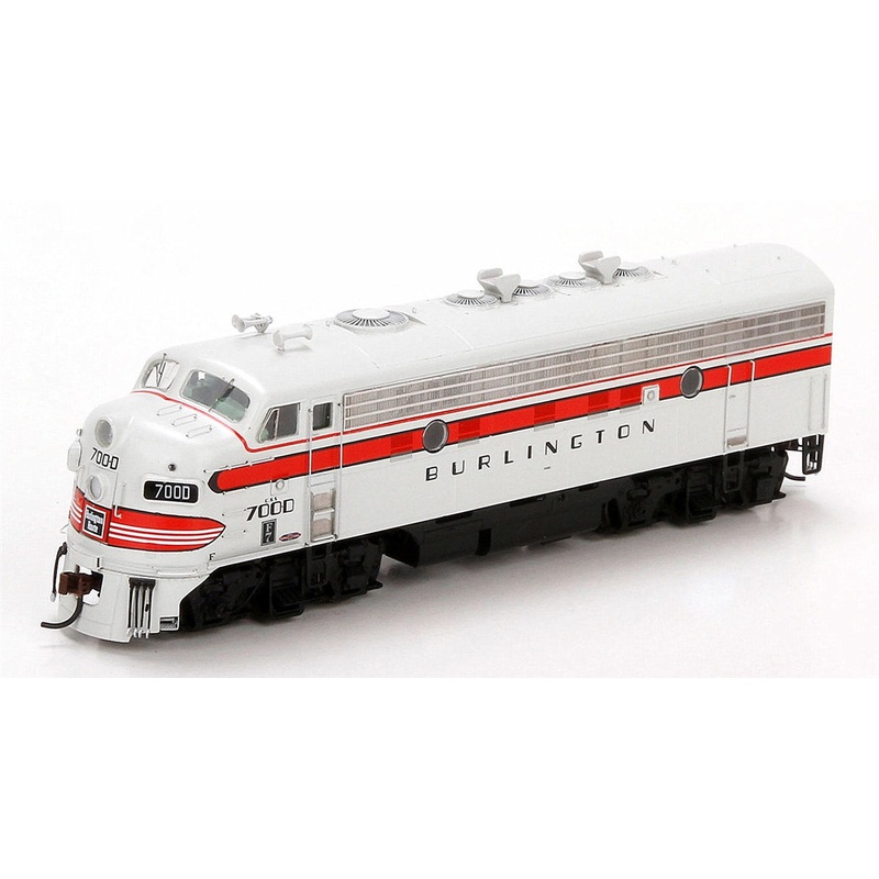 Athearn G22668 HO Burlington C&S EMD F7A Diesel Loco w/DCC & Sound #700D NIB