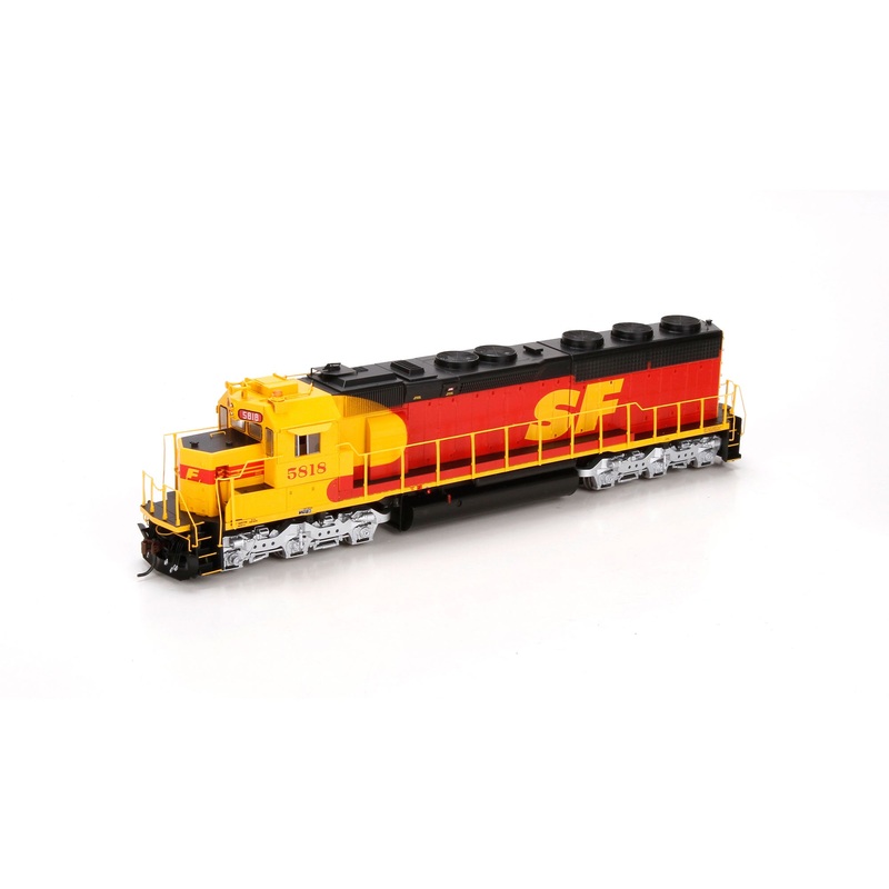 Athearn G67228 HO Santa Fe SD45-2 Locomotive w/DCC & Sound #5818 NIB