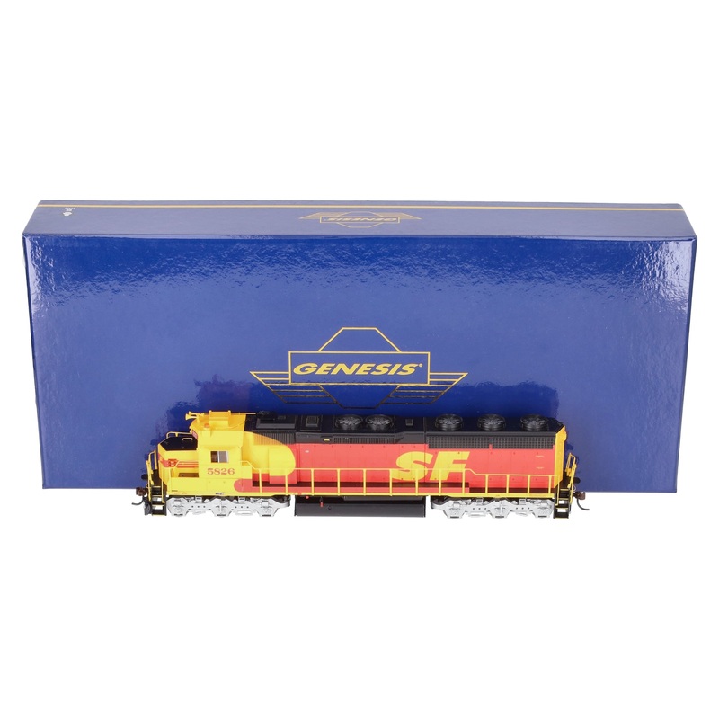 Athearn G67229 HO Scale Santa Fe SD45-2 Locomotive w/DCC & Sound #5826 LN/Box