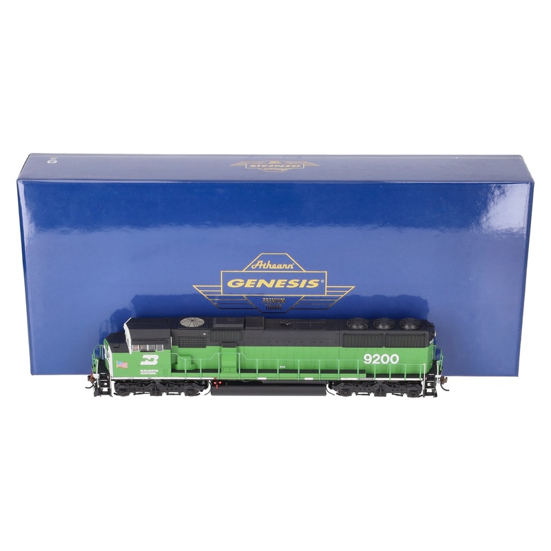 Athearn G75600 HO Scale BN G2 SD60M Tri-Clops Locomotive w/DCC & Sound #9200 NIB
