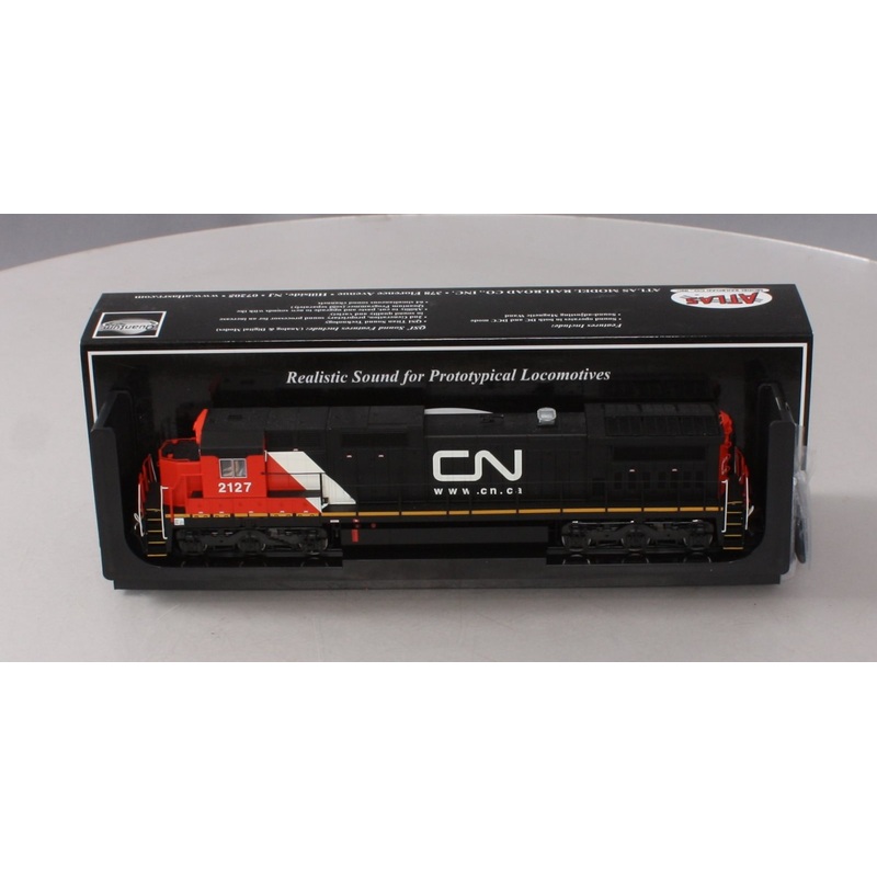 Atlas 10001245 HO Scale Canadian National Dash 8-40C Diesel Engine #2127 with S NIB