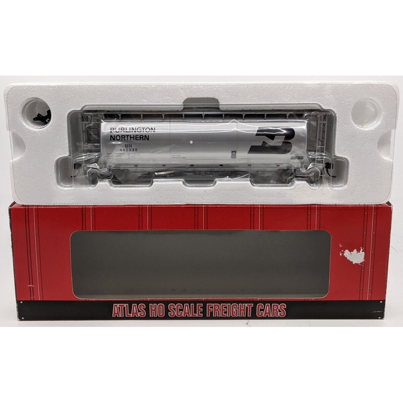 Atlas 1951-2 HO Scale Burlington Northern 6 Bay Covered Hopper #445030 MT/Box