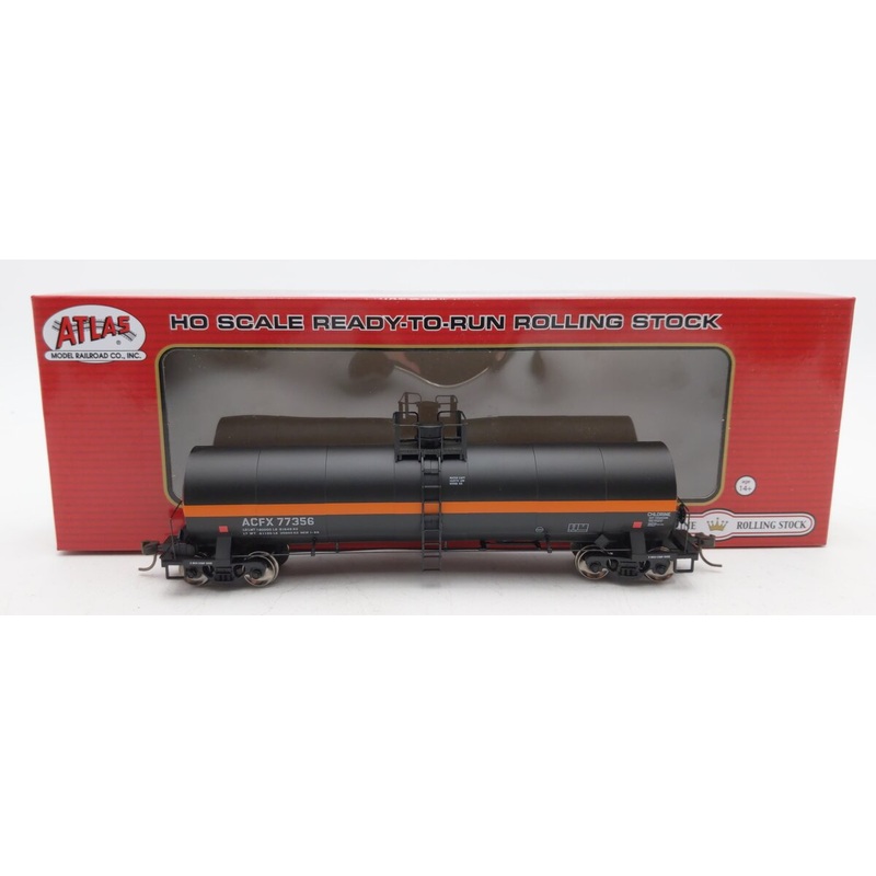 Atlas 20005619 HO ACFX 17,360 Gallon Chlorine Tank Car #77356 EX/Box