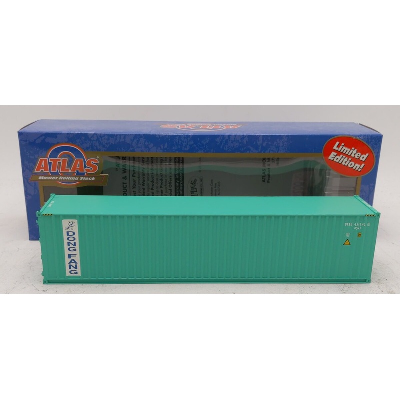 Atlas 3006334S O Scale O Master Line 40′ Container Dong Fang #DFSU 4241421 LN/Box
