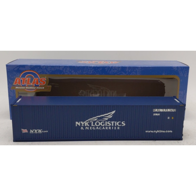 Atlas 3006351-4 O scale NYK logistics 40′ Container #NYKU5555459 LN/Box