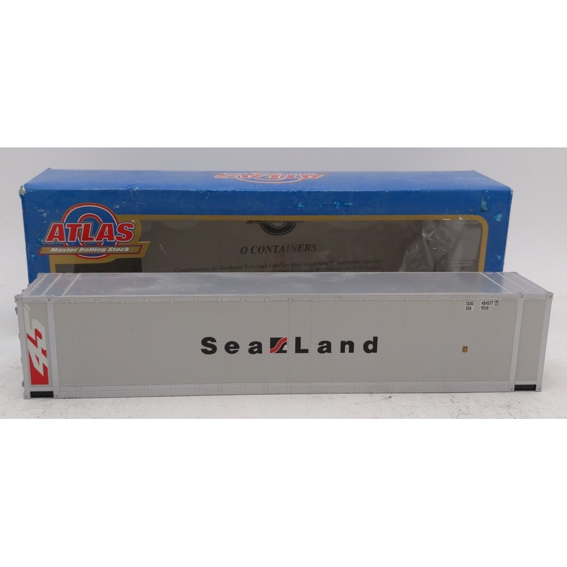 Atlas 4504-9 O Gauge Sea Land 45′ Container #4845777 LN/Box