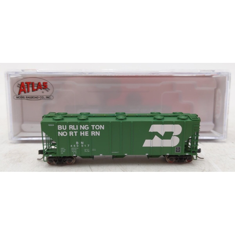 Atlas 50005731 N Burlington Northern RTR PS 4000 Covered Hopper #450017 LN/Box