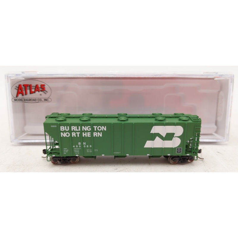 Atlas 50005733 N Burlington Northern RTR PS 4000 Covered Hopper #450069 LN/Box