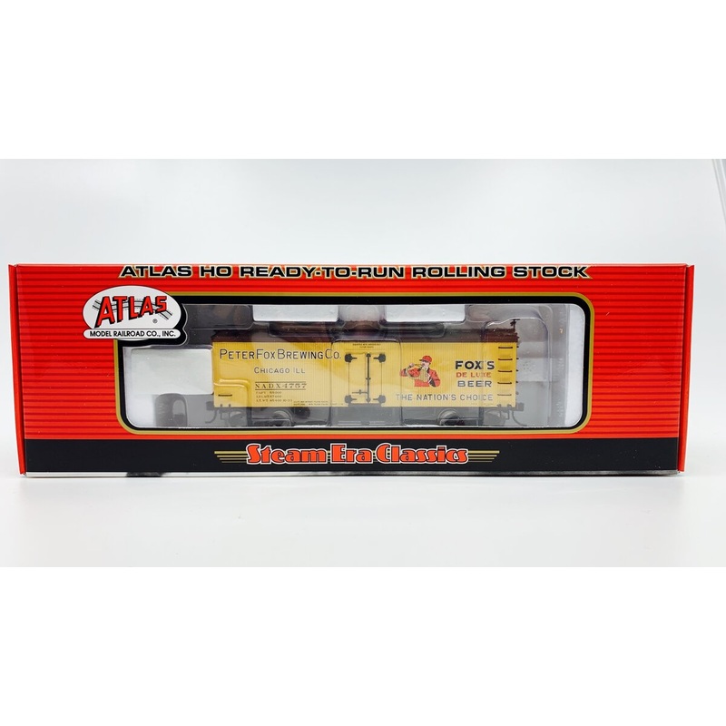 Atlas 6118-2 HO Peter Fox Beer 36′ Wood Reefer Car #4757 MT/Box
