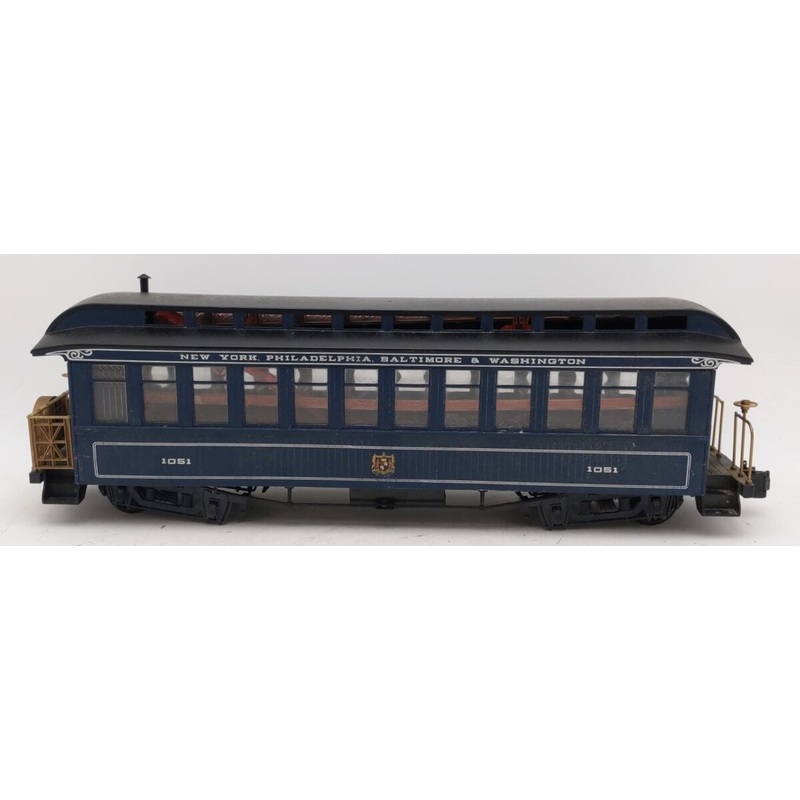 Bachmann 1051 G New York Philadelphia Baltimore & Washington Passenger Car EX