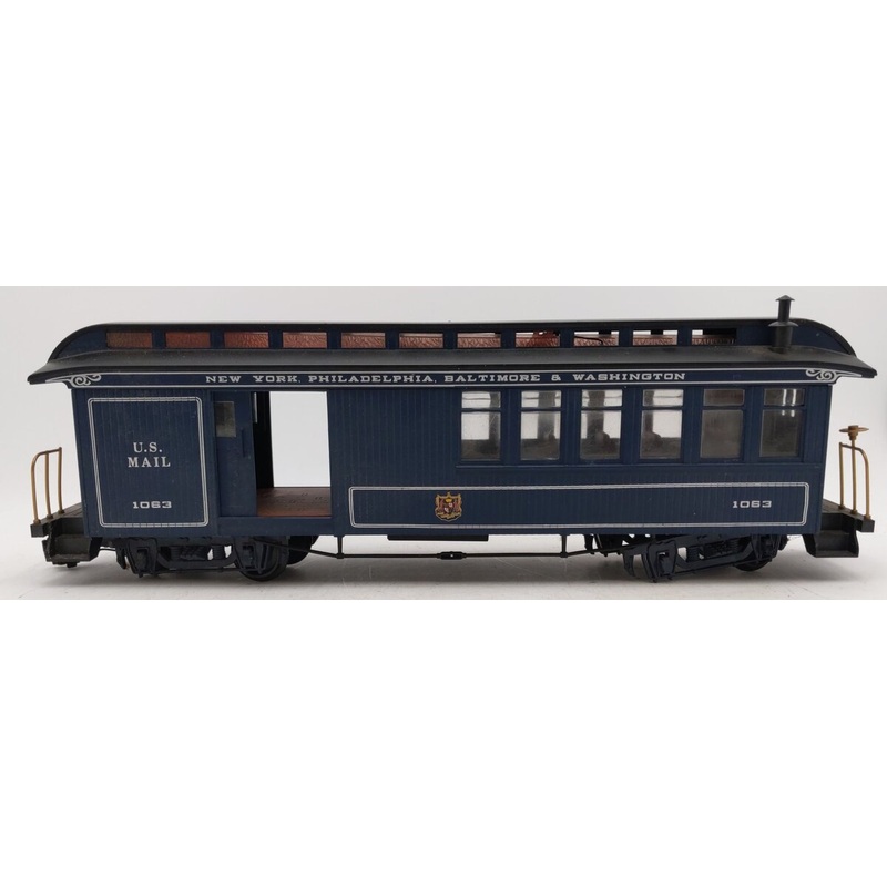 Bachmann 1063 G New York, Philadelphia, Baltimore & Washington US Mail Car EX