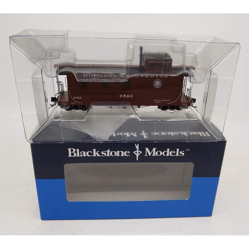 Blackstone Models B340961 HOn3 Scale D&SNG Long Caboose #0540 LN/Box