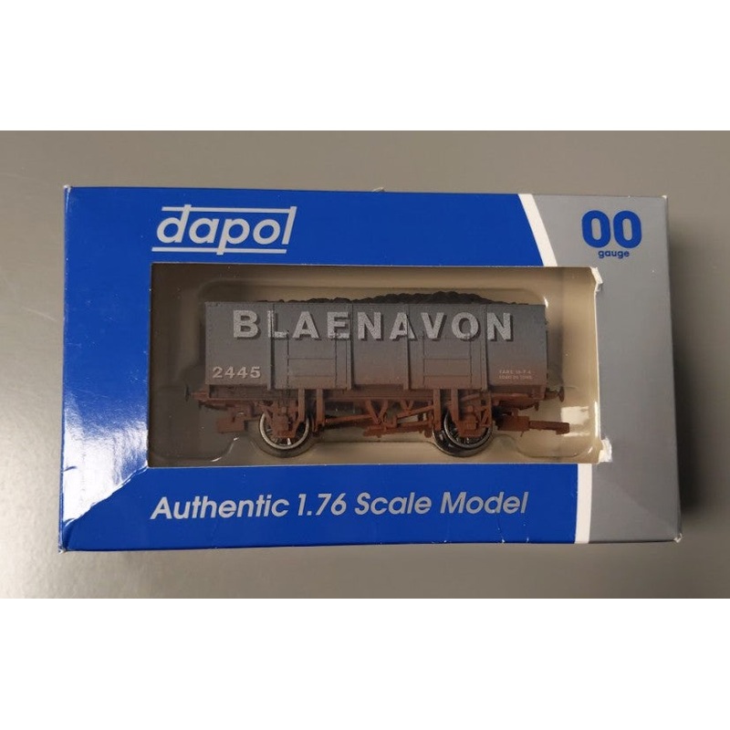 Dapol 4F-038-113 OO Gauge Weathered Blaenavon 20 Ton Mineral Hopper Car #2445 LN/Box