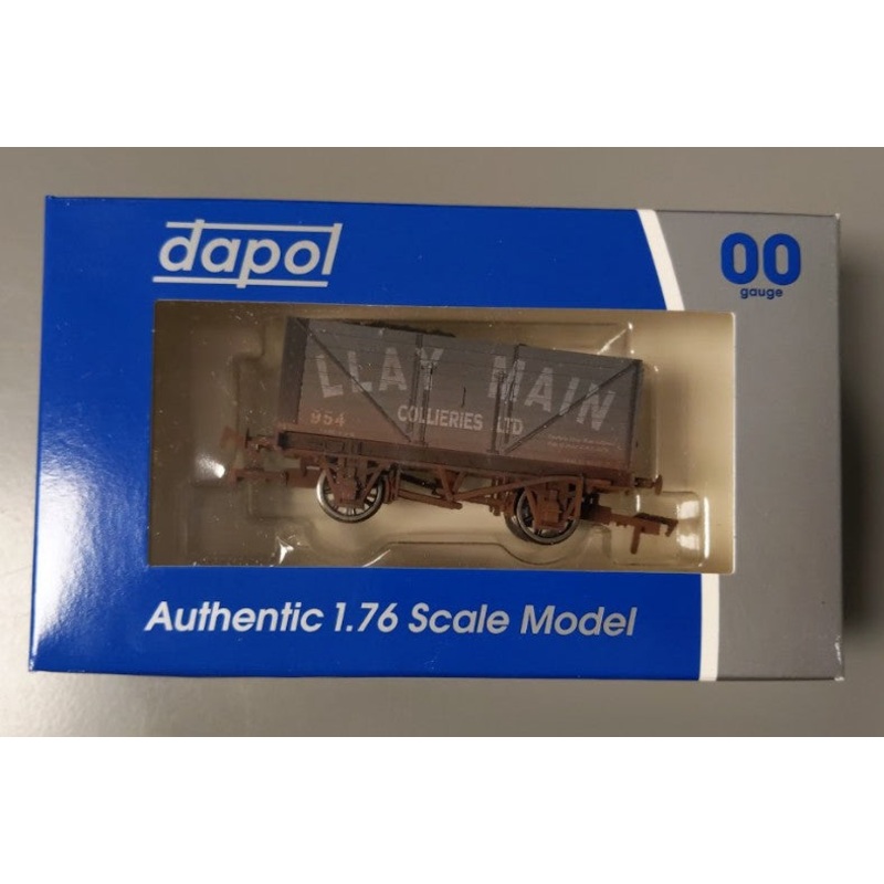 Dapol 4F-080-129 OO Gauge Weathered LLay Main 8 Plank Hopper Car w/ Load #954 LN/Box