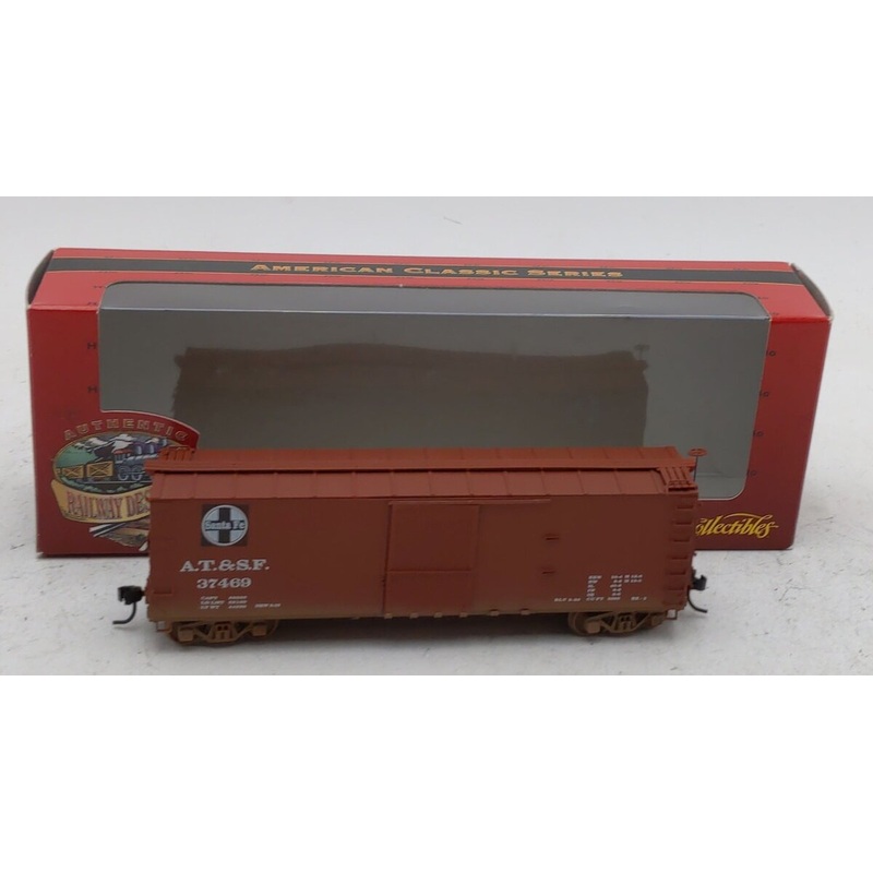 Ertl 4990 HO Scale AT & SF 50′ USRA Double Sheathed Boxcar LN/Box
