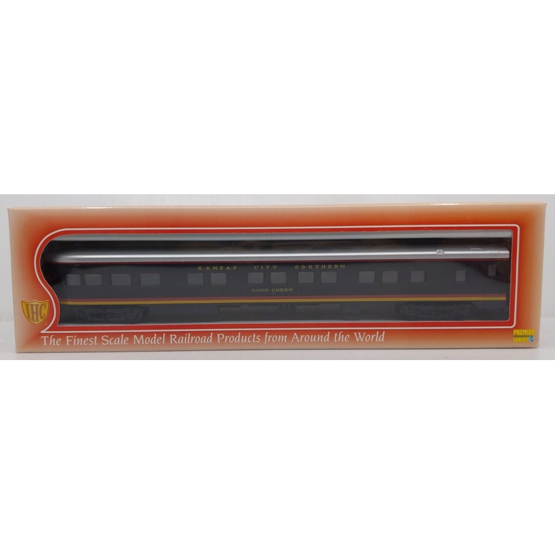 IHC 48123 HO Scale Kansas City Southern ‘Good Cheer’ Smooth Side Observation Car EX/Box