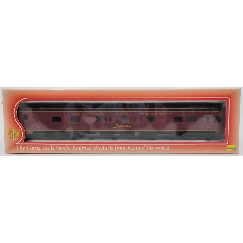 IHC 48173 HO Scale Norfolk & Western Smooth Side Observation Car EX/Box