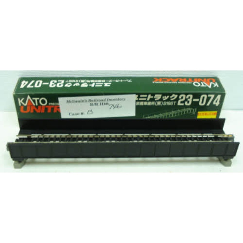 Kato 23-074 N Scale Plate Girder Bridge – Black LN/Box