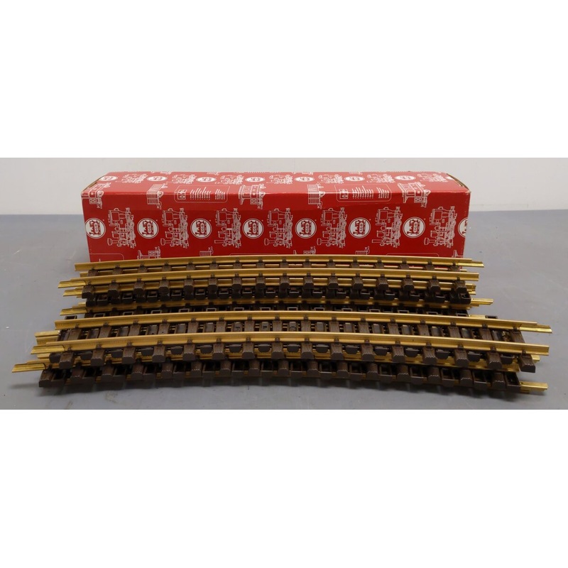 LGB 16000 R3 22.5 Degree Curved Track: 9 Sections EX/Box