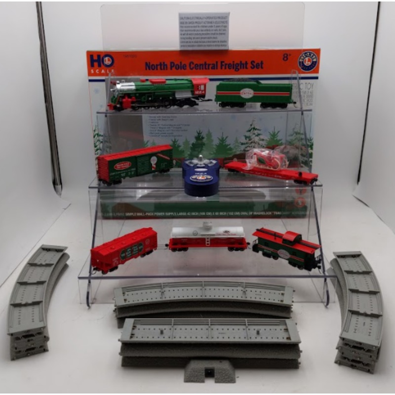 Lionel 1951020 HO Scale North Pole Central Freight LionecChief Steam Train Set LN/Box