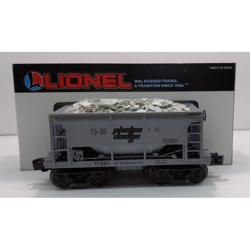 Lionel 6-17881 O Gauge 1990 Gadsden Pacific Phelps Dodge Museum Ore Car NIB
