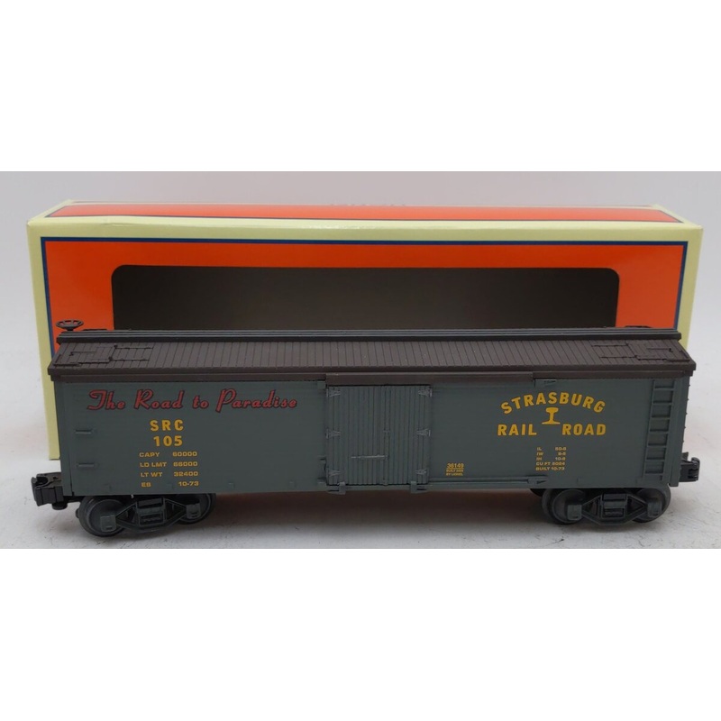 Lionel 6-36149 O Scale Strasburg Wood-sided Reefer EX/Box