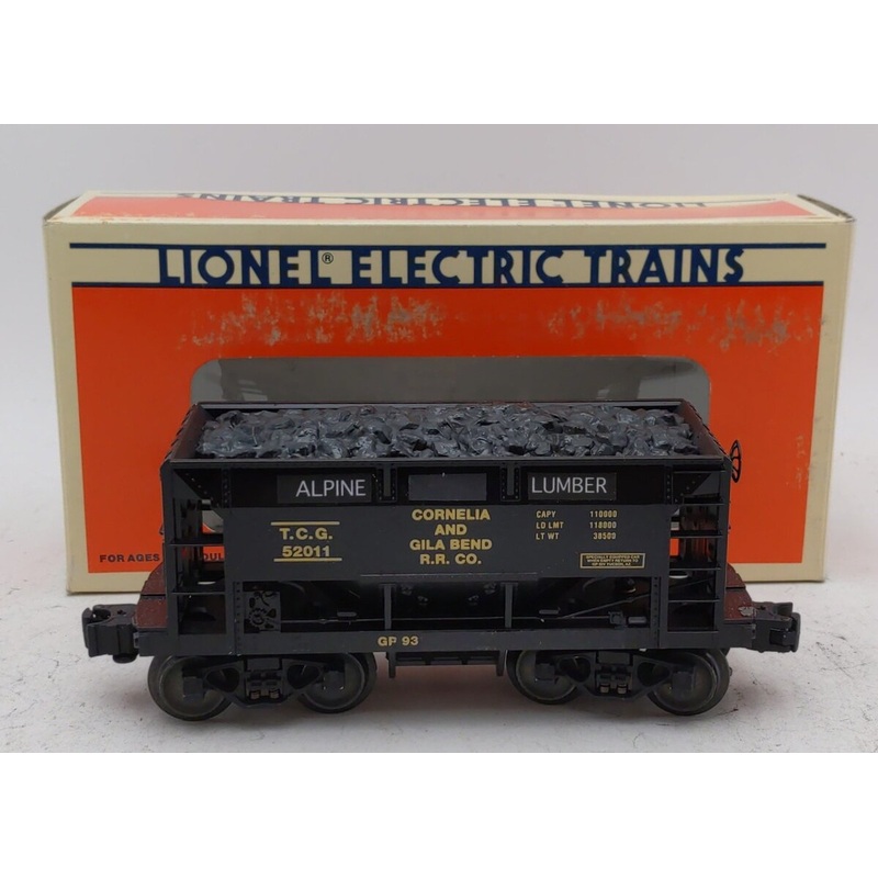 Lionel 6-52011 O Gauge Gadsden Pacific Cornelia & Gila Bend Museum Ore Car EX/Box